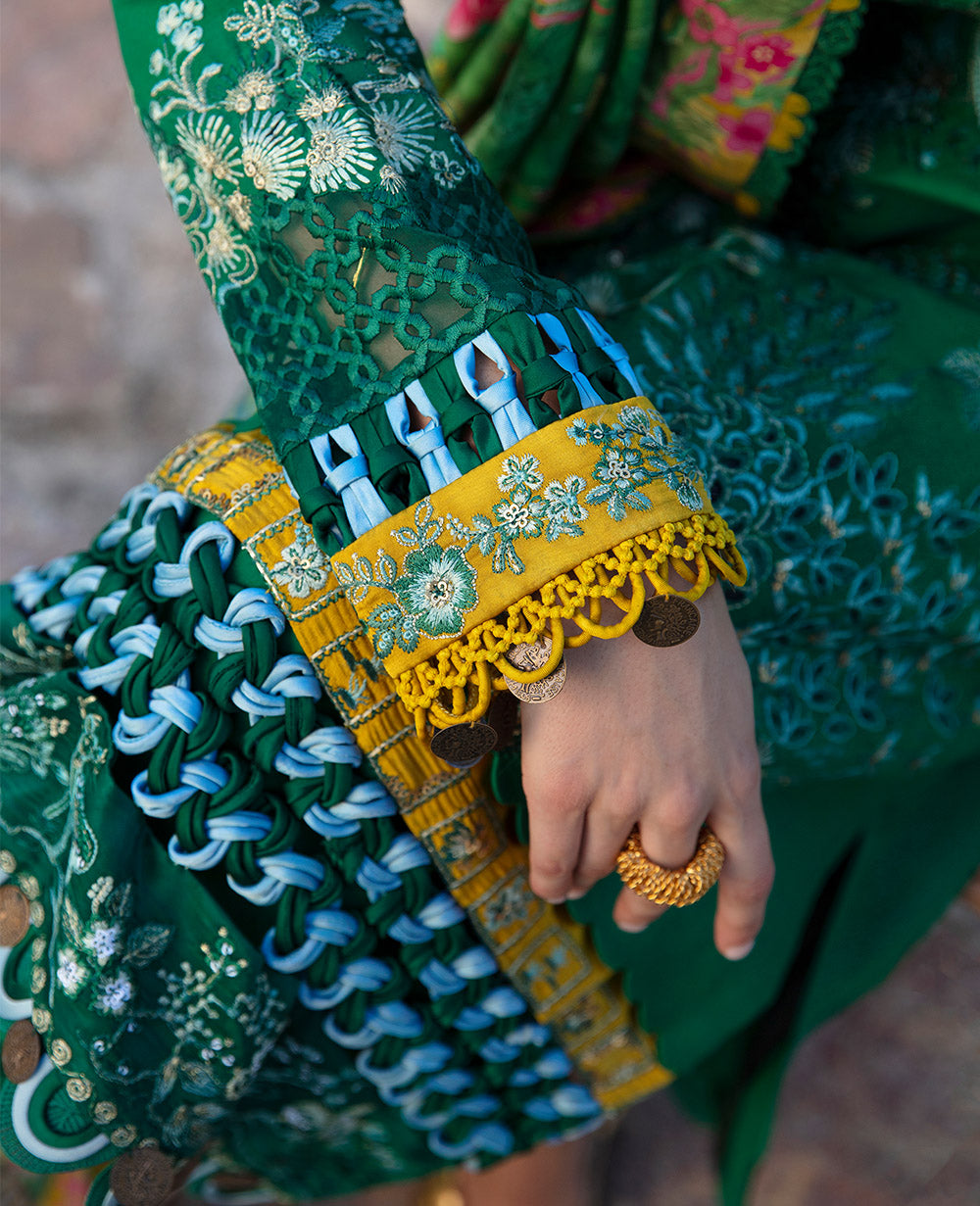 Republic Womenswear | Ilana Eid Luxury Lawn |Helene - House Of Hania