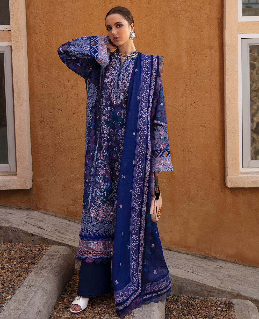 Republic Womenswear | Ilana Eid Luxury Lawn | Lawn Lune - House Of Hania