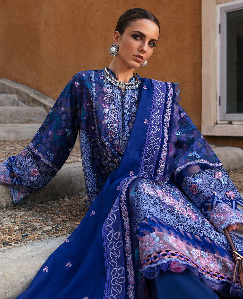 Republic Womenswear | Ilana Eid Luxury Lawn | Lawn Lune - House Of Hania