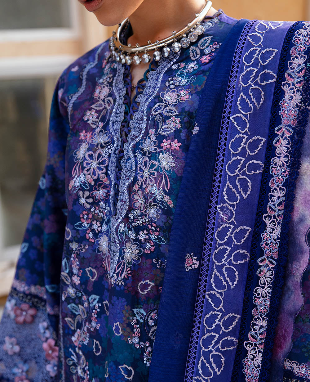 Republic Womenswear | Ilana Eid Luxury Lawn | Lawn Lune - House Of Hania