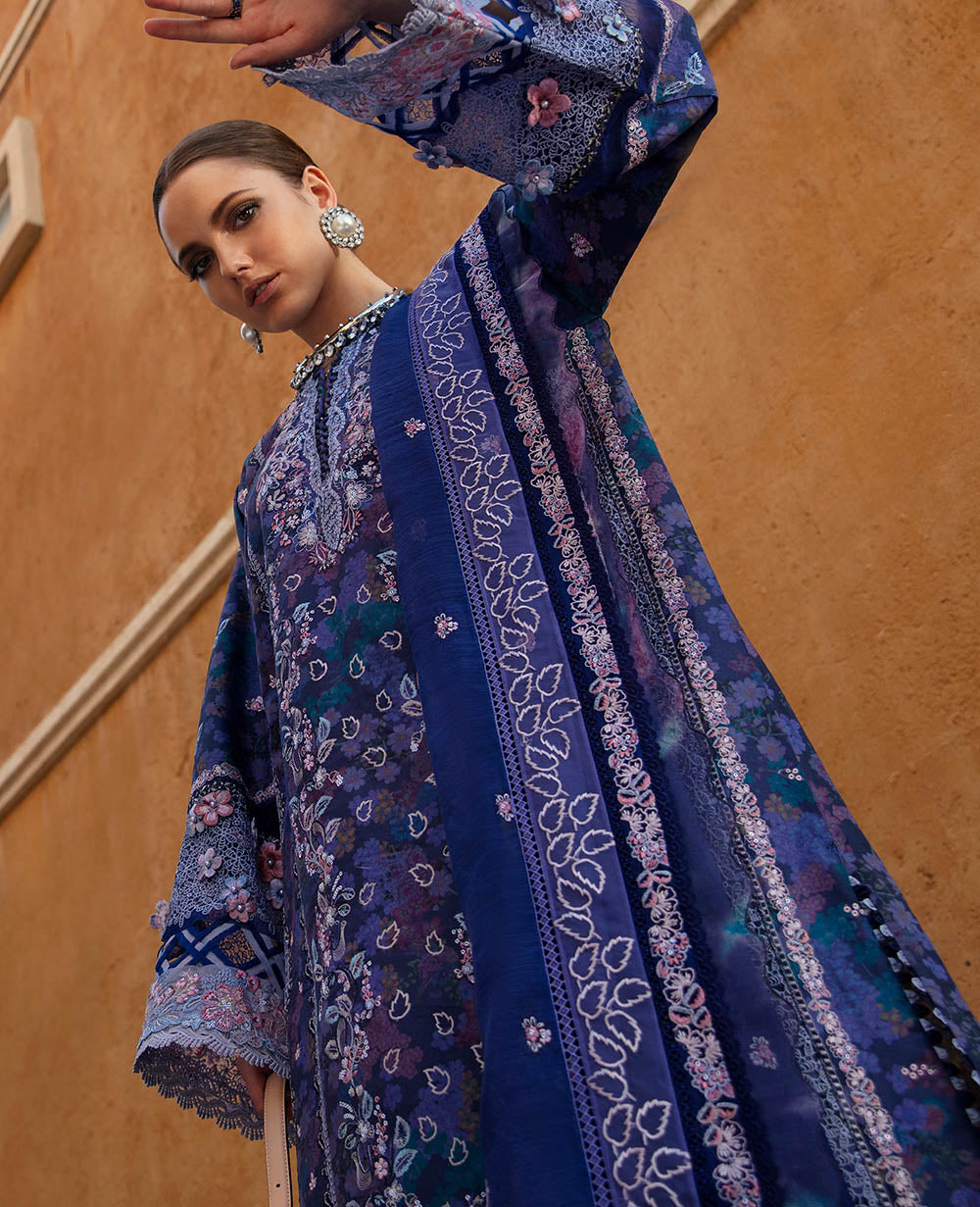 Republic Womenswear | Ilana Eid Luxury Lawn | Lawn Lune - House Of Hania