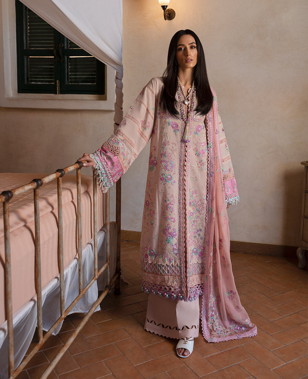 Republic Womenswear | Ilana Eid Luxury Lawn | Lumiere - House Of Hania