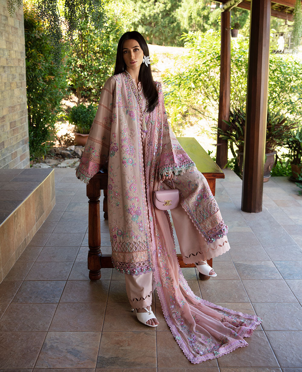 Republic Womenswear | Ilana Eid Luxury Lawn | Lumiere - House Of Hania