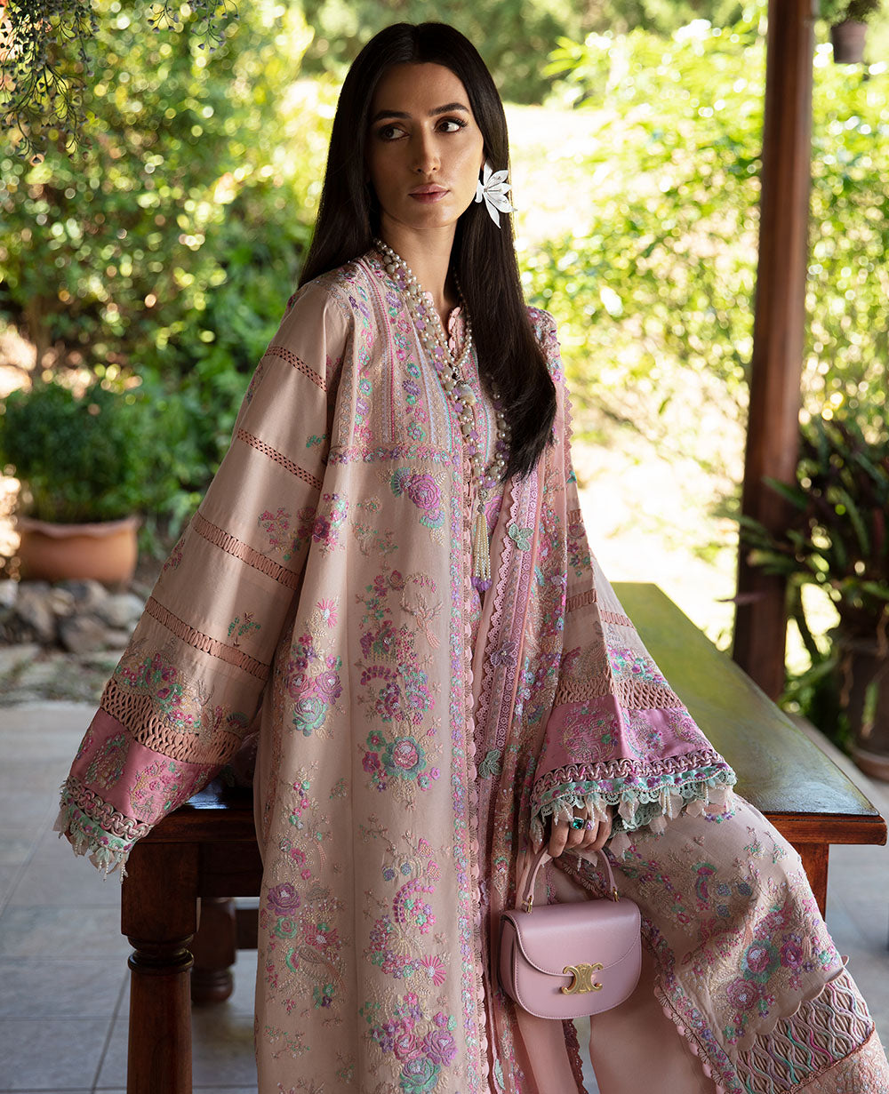 Republic Womenswear | Ilana Eid Luxury Lawn | Lumiere - House Of Hania