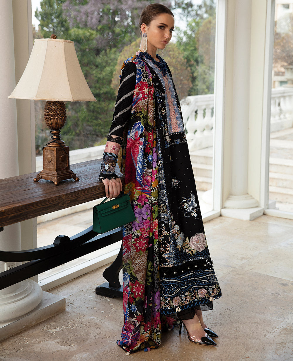 Republic Womenswear | Ilana Eid Luxury Lawn | M????????????????line - House Of Hania