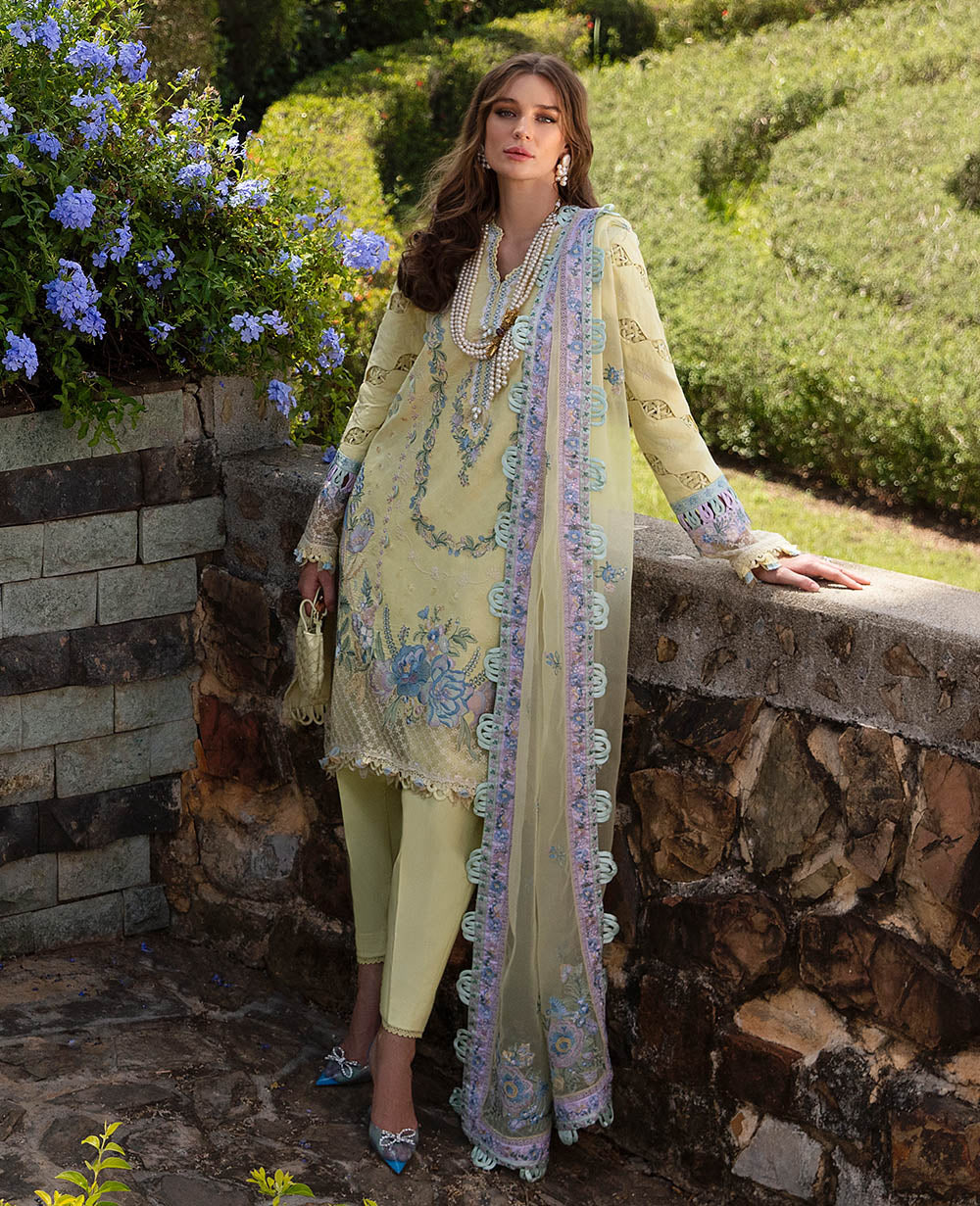 Republic Womenswear | Ilana Eid Luxury Lawn | Sylvie - House Of Hania
