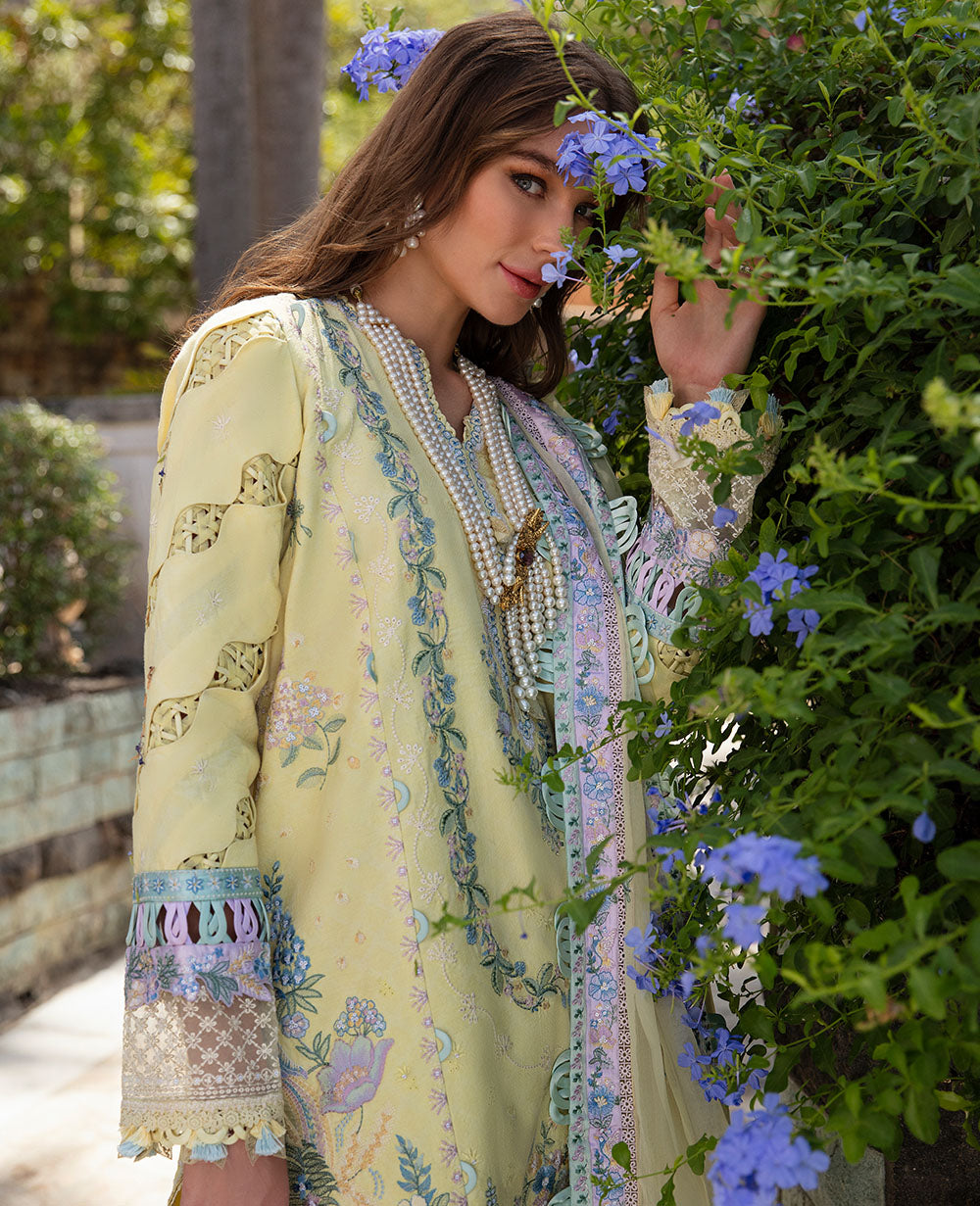 Republic Womenswear | Ilana Eid Luxury Lawn | Sylvie - House Of Hania