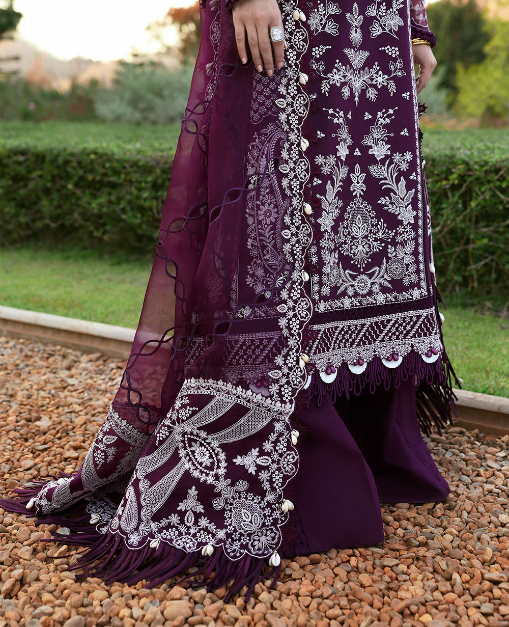Republic Womenswear | Kalani Eid Luxury Lawn 25 | D3-A - Elara - House Of Hania