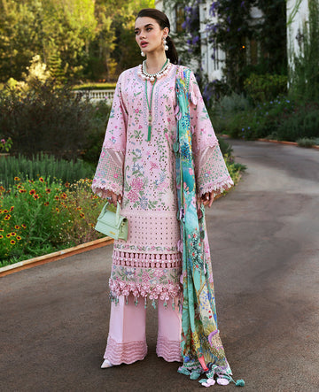 Republic Womenswear | Kalani Eid Luxury Lawn 25 | D5-A - Meher - House Of Hania