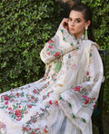 Republic Womenswear | Kalani Eid Luxury Lawn 25 | D7-A - Mira - House Of Hania