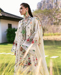 Republic Womenswear | Kalani Eid Luxury Lawn 25 | D7-A - Mira - House Of Hania