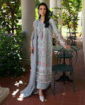 Republic Womenswear | Kalani Eid Luxury Lawn 25 | D7-B - Hoor - House Of Hania