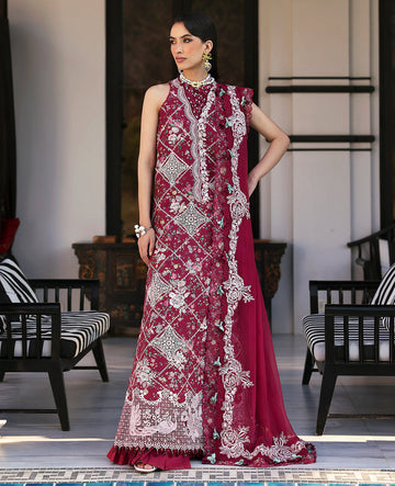 Republic Womenswear | Kalani Eid Luxury Lawn 25 | D8-B - Lyanna - House Of Hania
