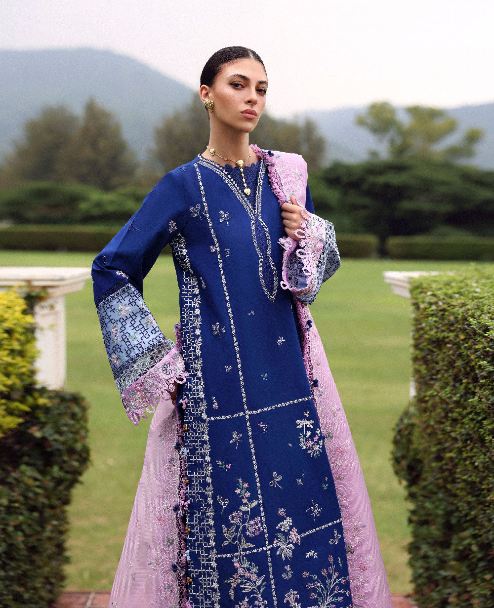 Republic Womenswear | Lilas Lawn 26 | Aria - House Of Hania