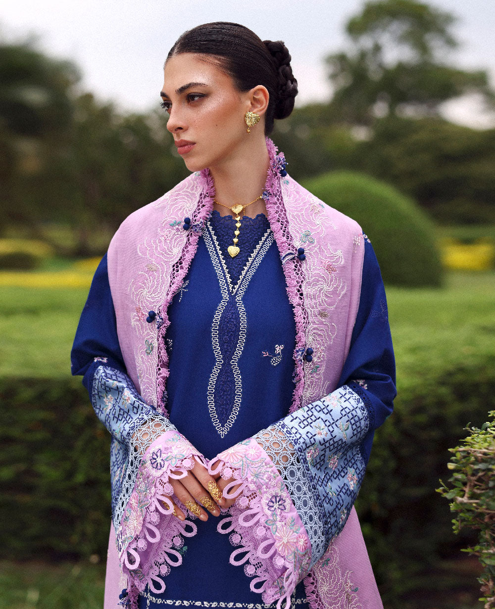 Republic Womenswear | Lilas Lawn 26 | Aria - House Of Hania