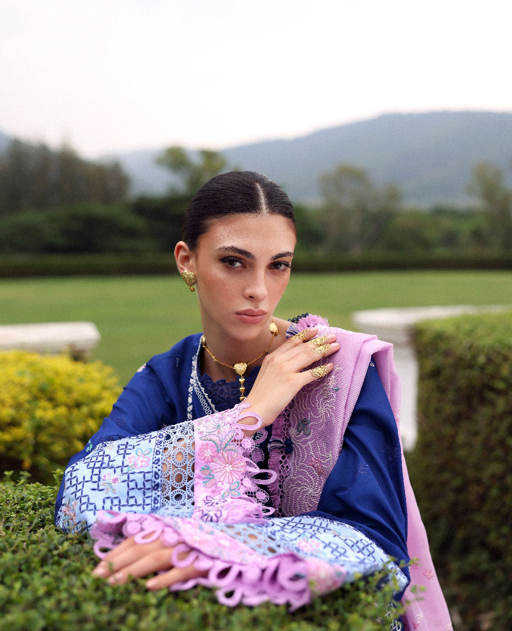Republic Womenswear | Lilas Lawn 26 | Aria - House Of Hania