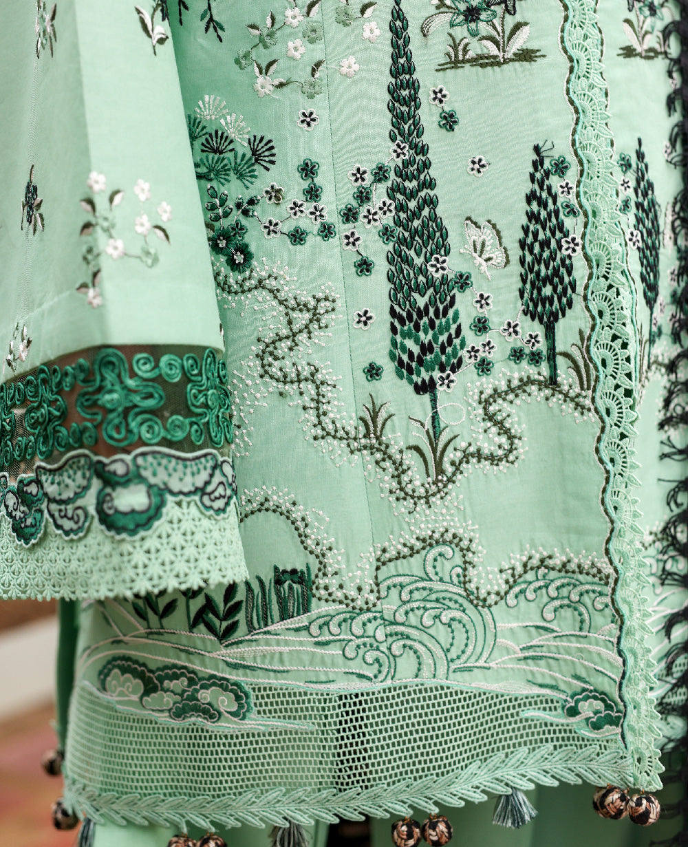 Republic Womenswear | Lilas Lawn 26 | Sereya - House Of Hania