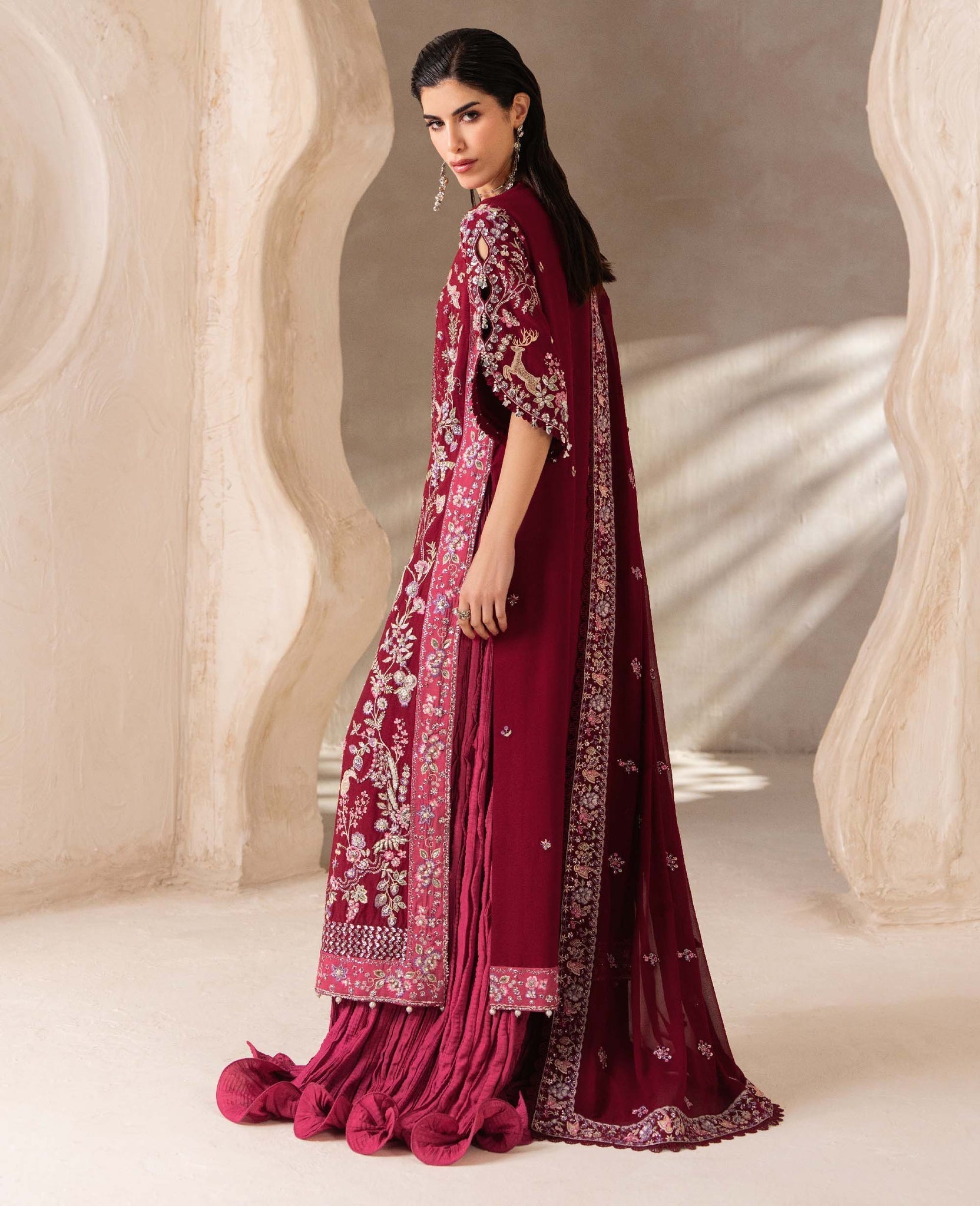Republic Womenswear | Luxury Formal 26 | Crimson - House Of Hania