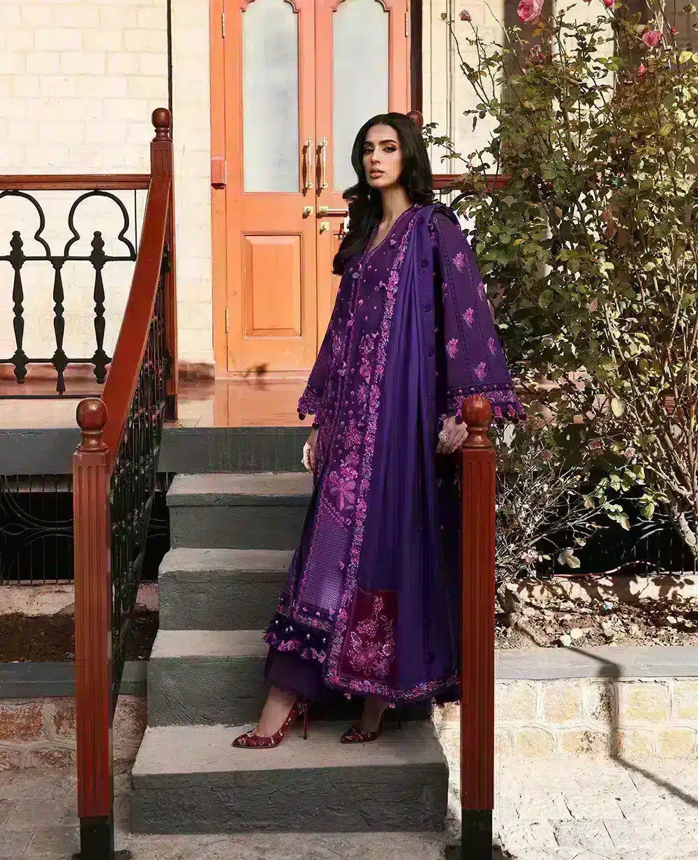 Republic Womenswear | Noemei Luxury Shawl 23 | NWU23-D1-B - House Of Hania