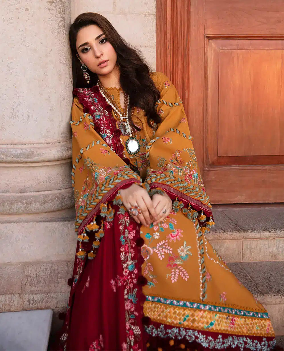 Republic Womenswear | Noemei Luxury Shawl 23 | NWU23-D2-B - House Of Hania