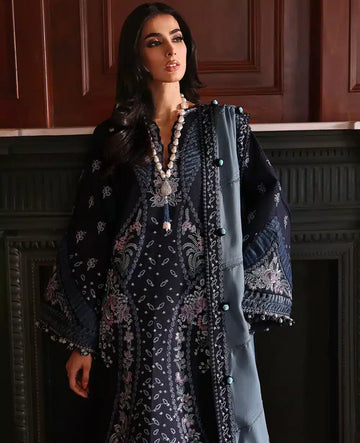 Republic Womenswear | Noemei Luxury Shawl 23 | NWU23-D5-B - House Of Hania