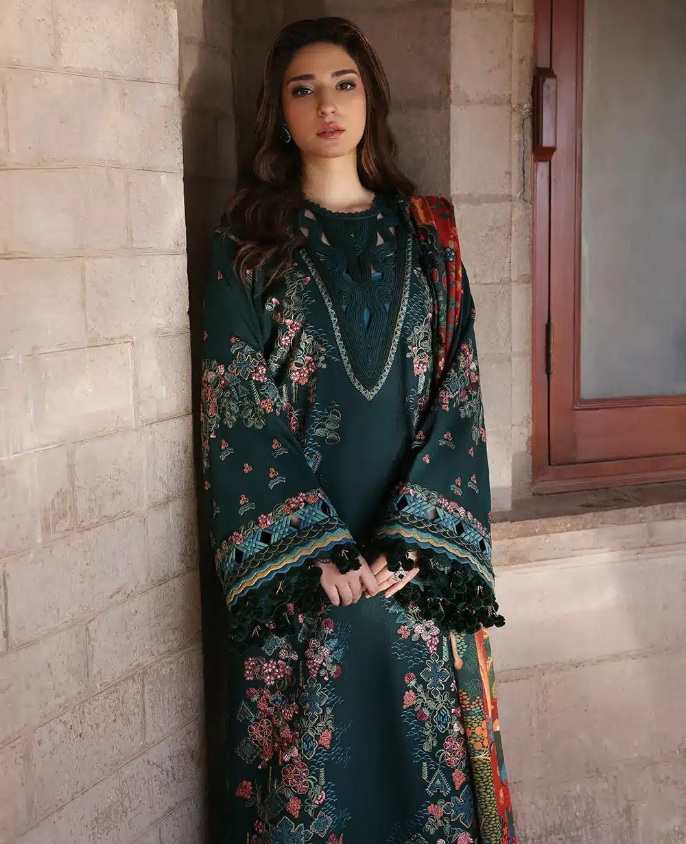 Republic Womenswear | Noemei Luxury Shawl 23 | NWU23-D6-B - House Of Hania