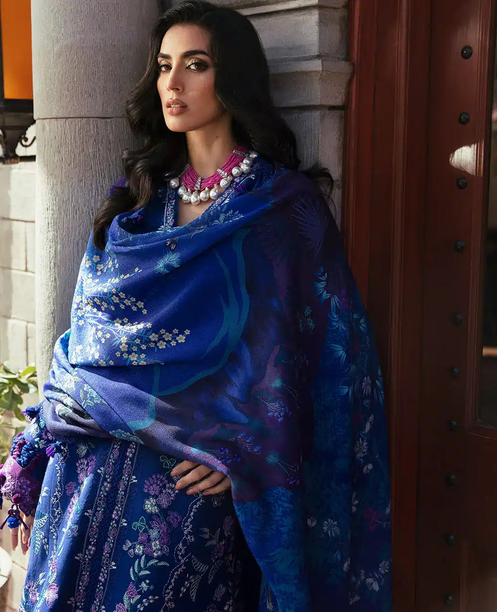 Republic Womenswear | Noemei Luxury Shawl 23 | NWU23-D8-A - House Of Hania