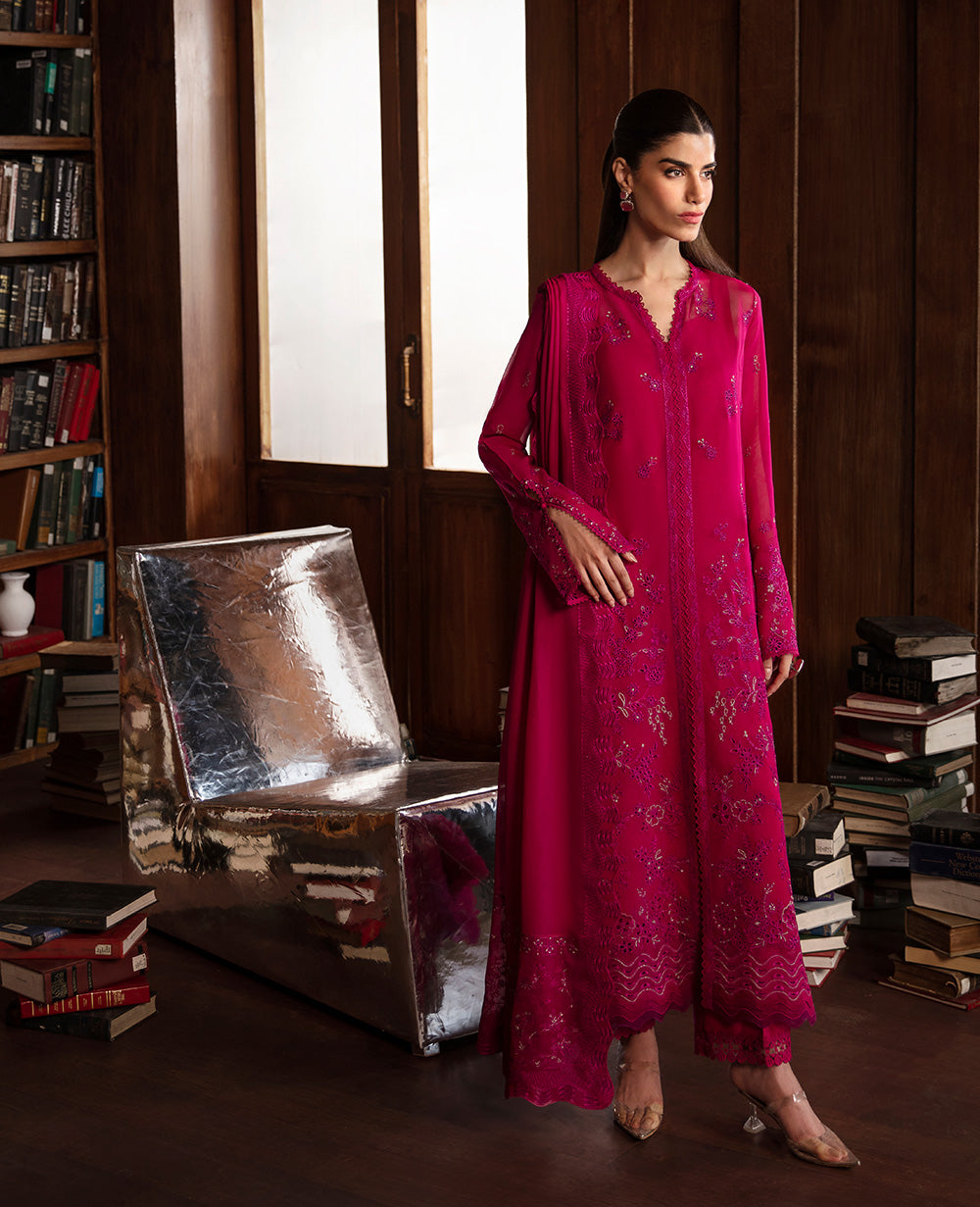 Republic Womenswear | Premium Pret 25 | RPP-04 (Miel) - House Of Hania