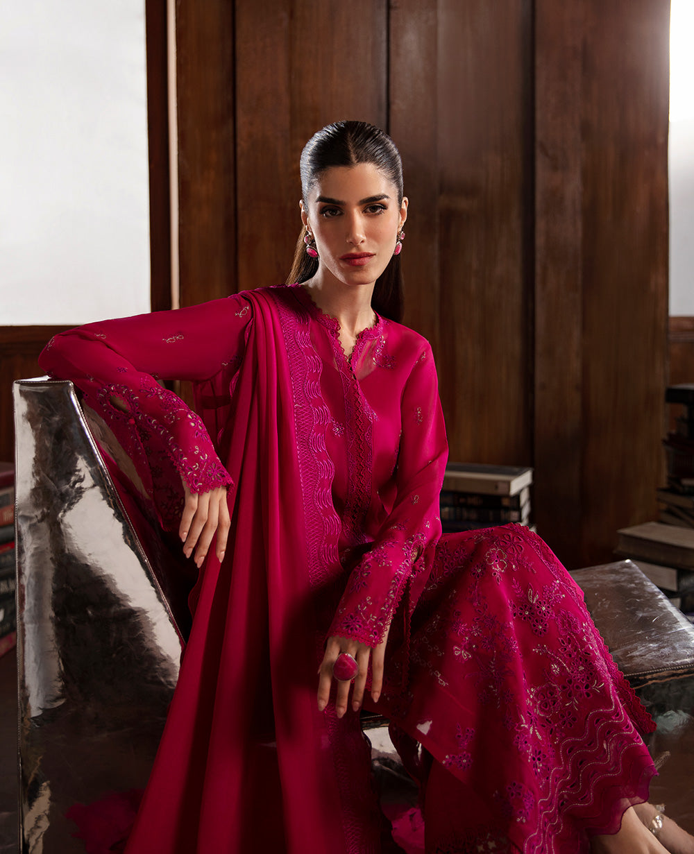 Republic Womenswear | Premium Pret 25 | RPP-04 (Miel) - House Of Hania