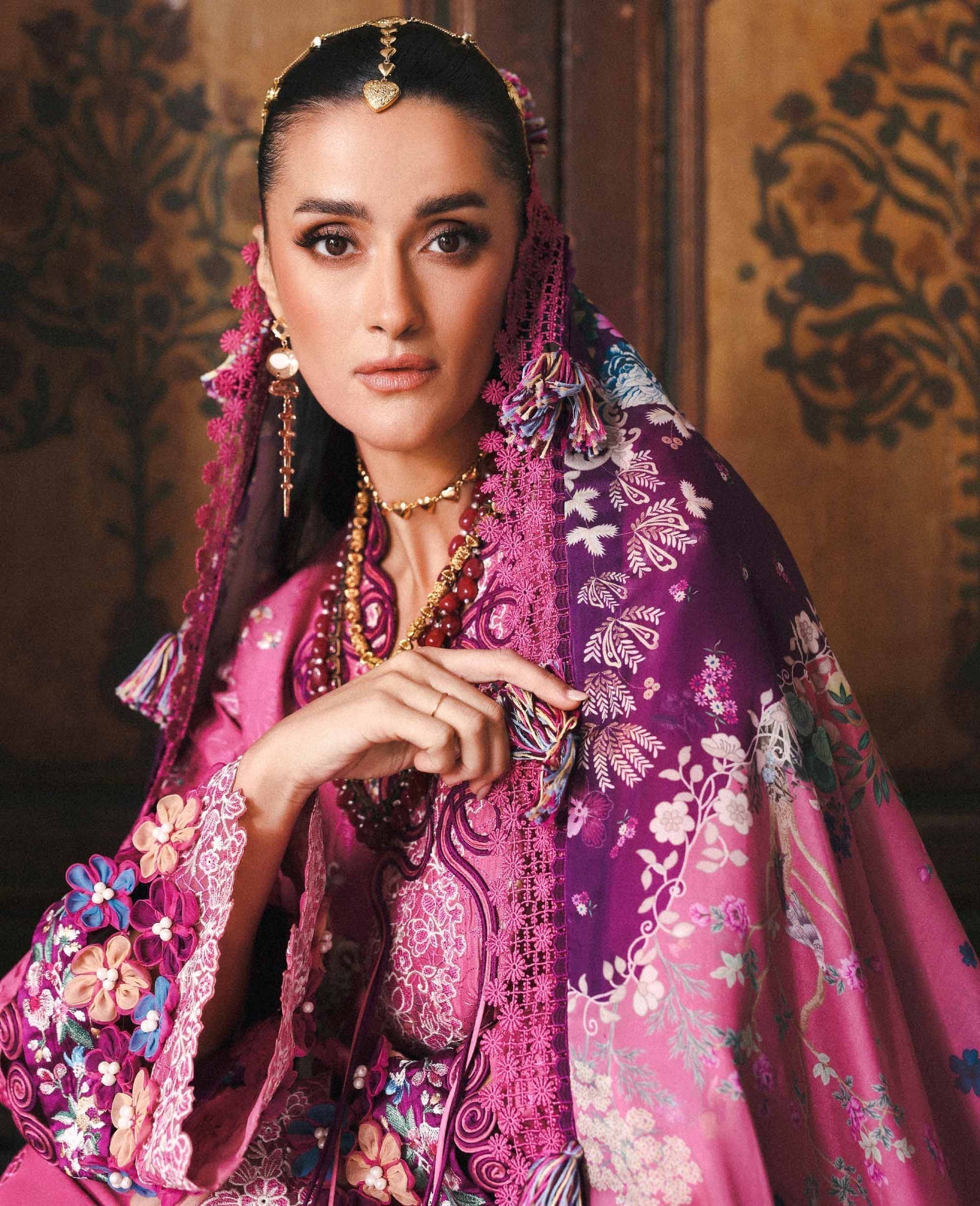 Republic Womenswear | Reine Luxury Lawn 26 | Aria - House Of Hania