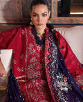 Republic Womenswear | Reine Luxury Lawn 26 | Belle Rosee - House Of Hania