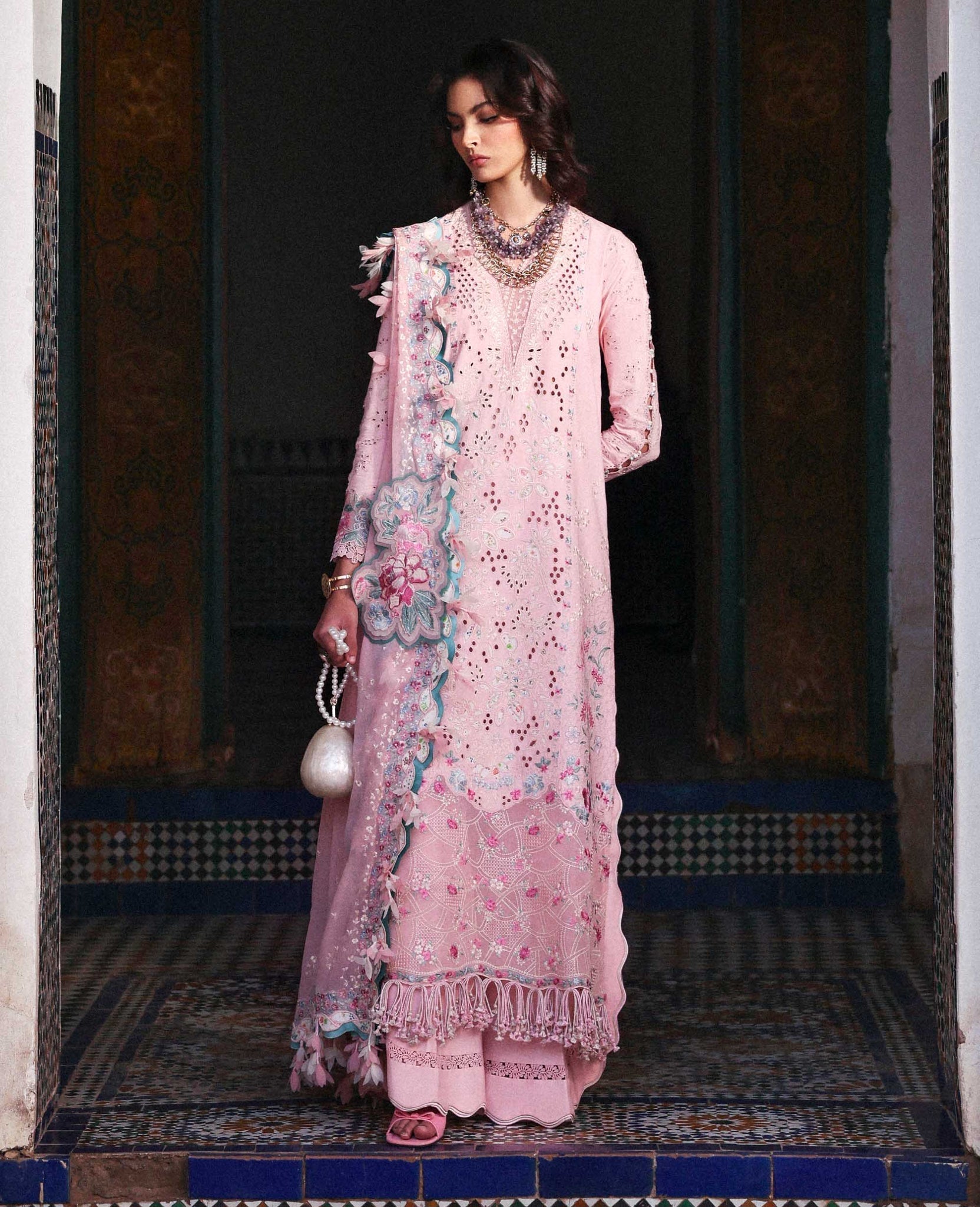 Republic Womenswear | Reine Luxury Lawn 26 | Cecelia - House Of Hania