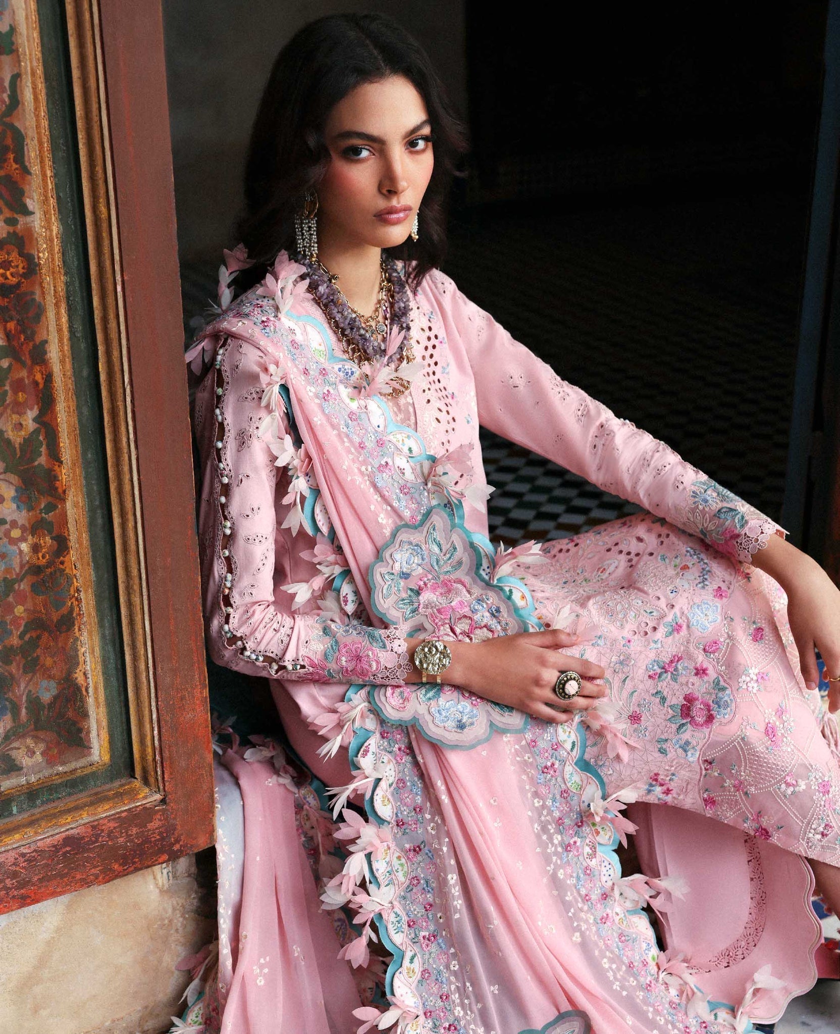 Republic Womenswear | Reine Luxury Lawn 26 | Cecelia - House Of Hania