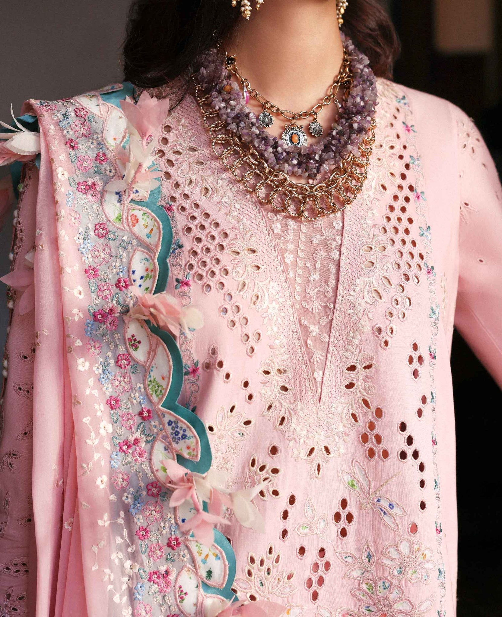 Republic Womenswear | Reine Luxury Lawn 26 | Cecelia - House Of Hania