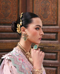 Republic Womenswear | Reine Luxury Lawn 26 | Dahlia - House Of Hania