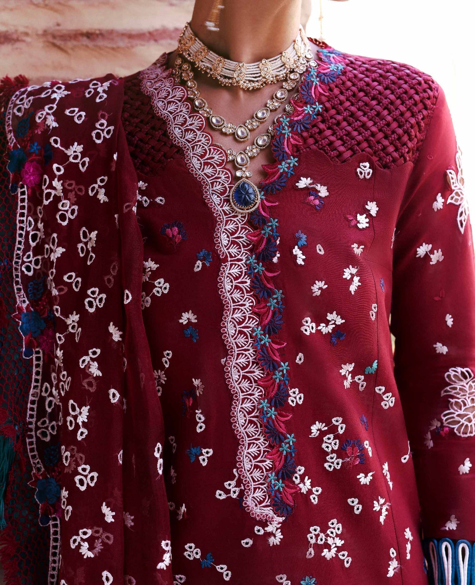 Republic Womenswear | Reine Luxury Lawn 26 | Eden - House Of Hania