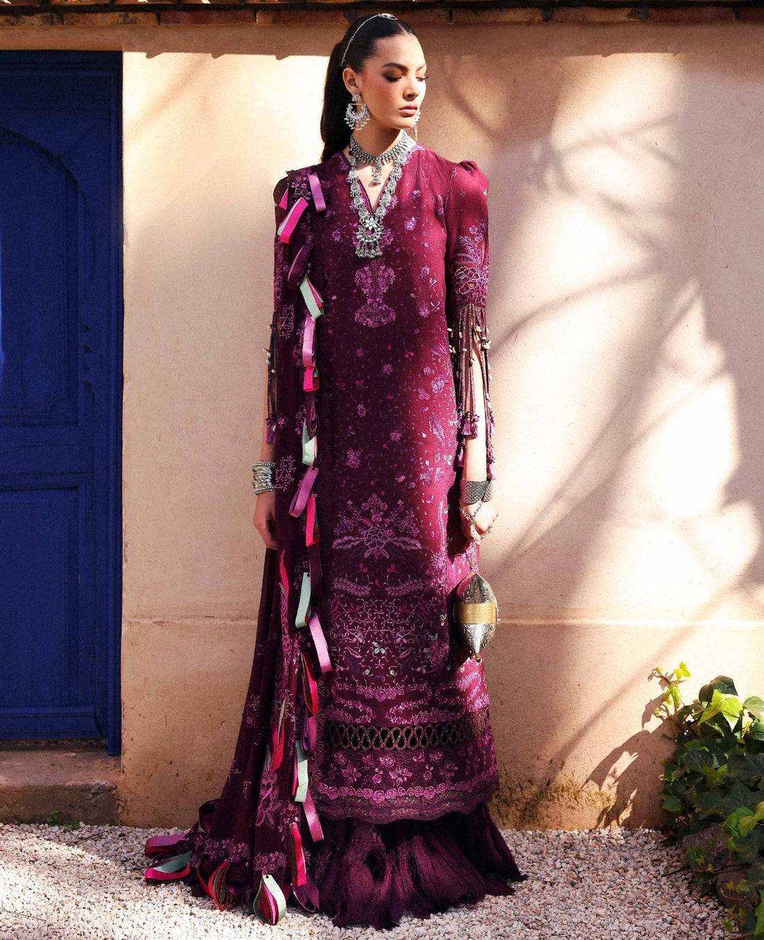 Republic Womenswear | Reine Luxury Lawn 26 | Icie - House Of Hania