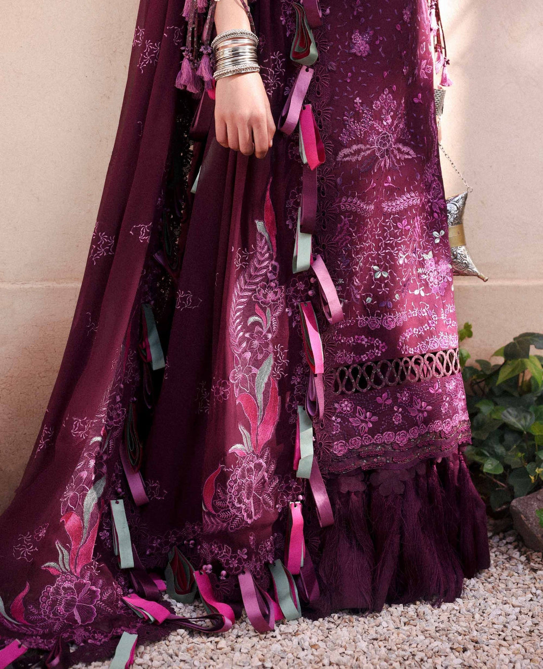 Republic Womenswear | Reine Luxury Lawn 26 | Icie - House Of Hania