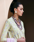 Republic Womenswear | Reine Luxury Lawn 26 | Perla - House Of Hania