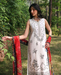 Republic Womenswear | Talia Luxury Lawn 25 | D1-B - Lunara - House Of Hania