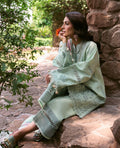 Republic Womenswear | Talia Luxury Lawn 25 | D4-A - Zayli - House Of Hania