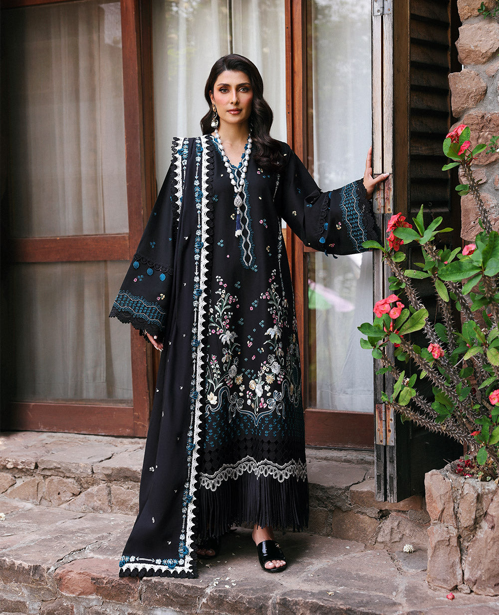 Republic Womenswear | Talia Luxury Lawn 25 | D5-B - Zaraé - House Of Hania