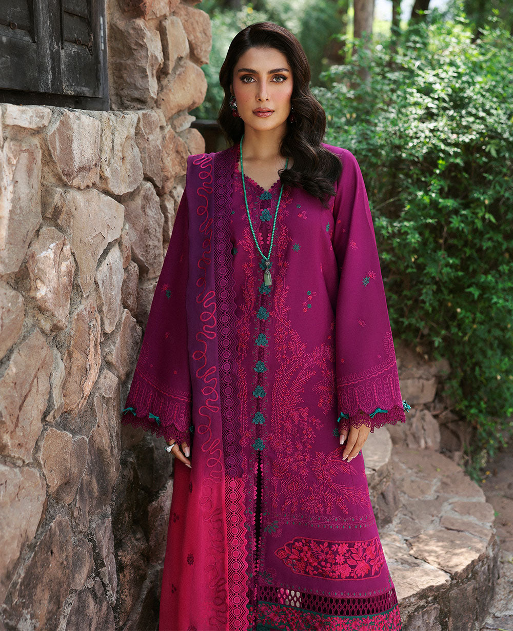 Republic Womenswear | Talia Luxury Lawn 25 | D7-B - Elin - House Of Hania