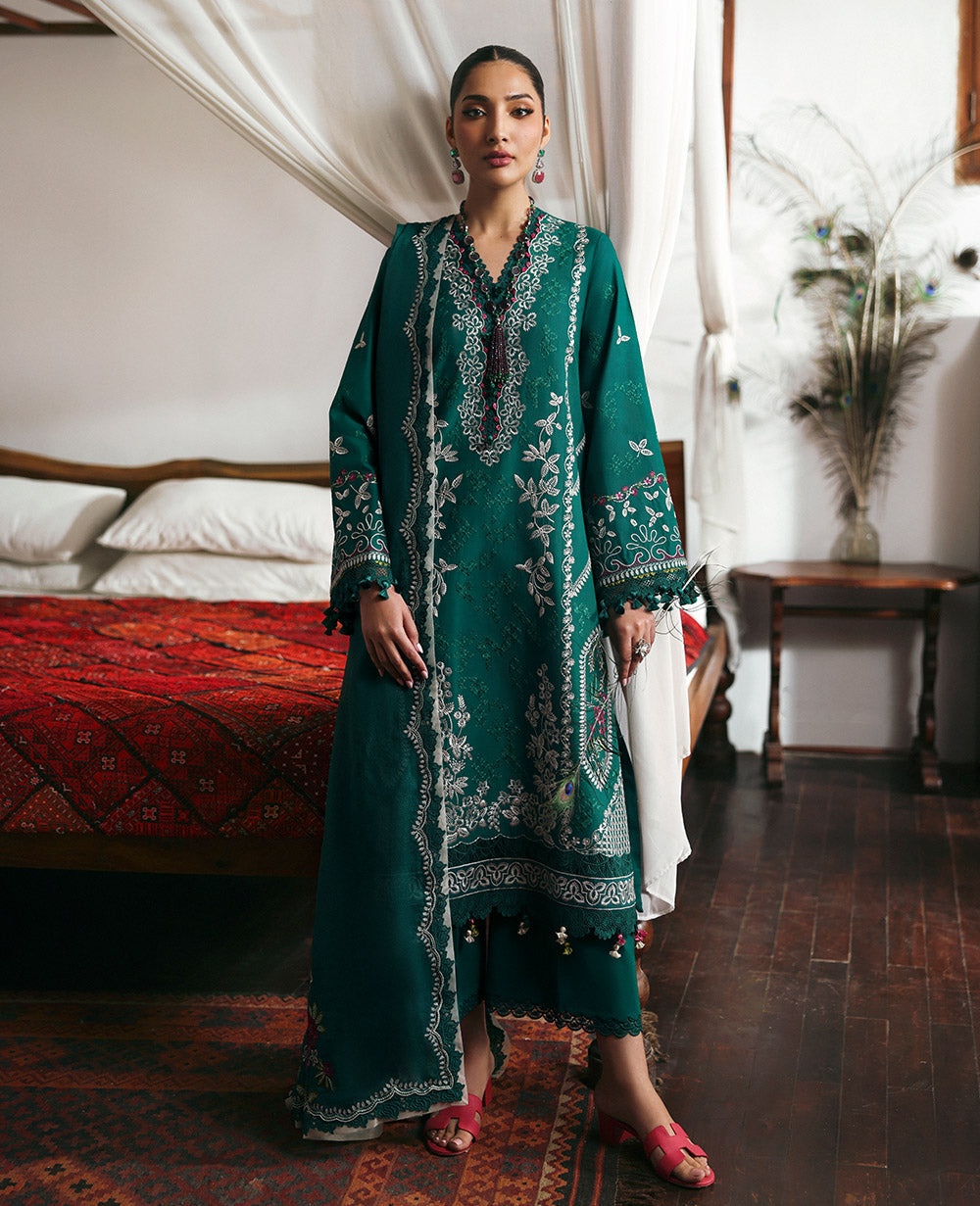 Republic Womenswear | Talia Luxury Lawn 25 | D8-B - Nia - House Of Hania