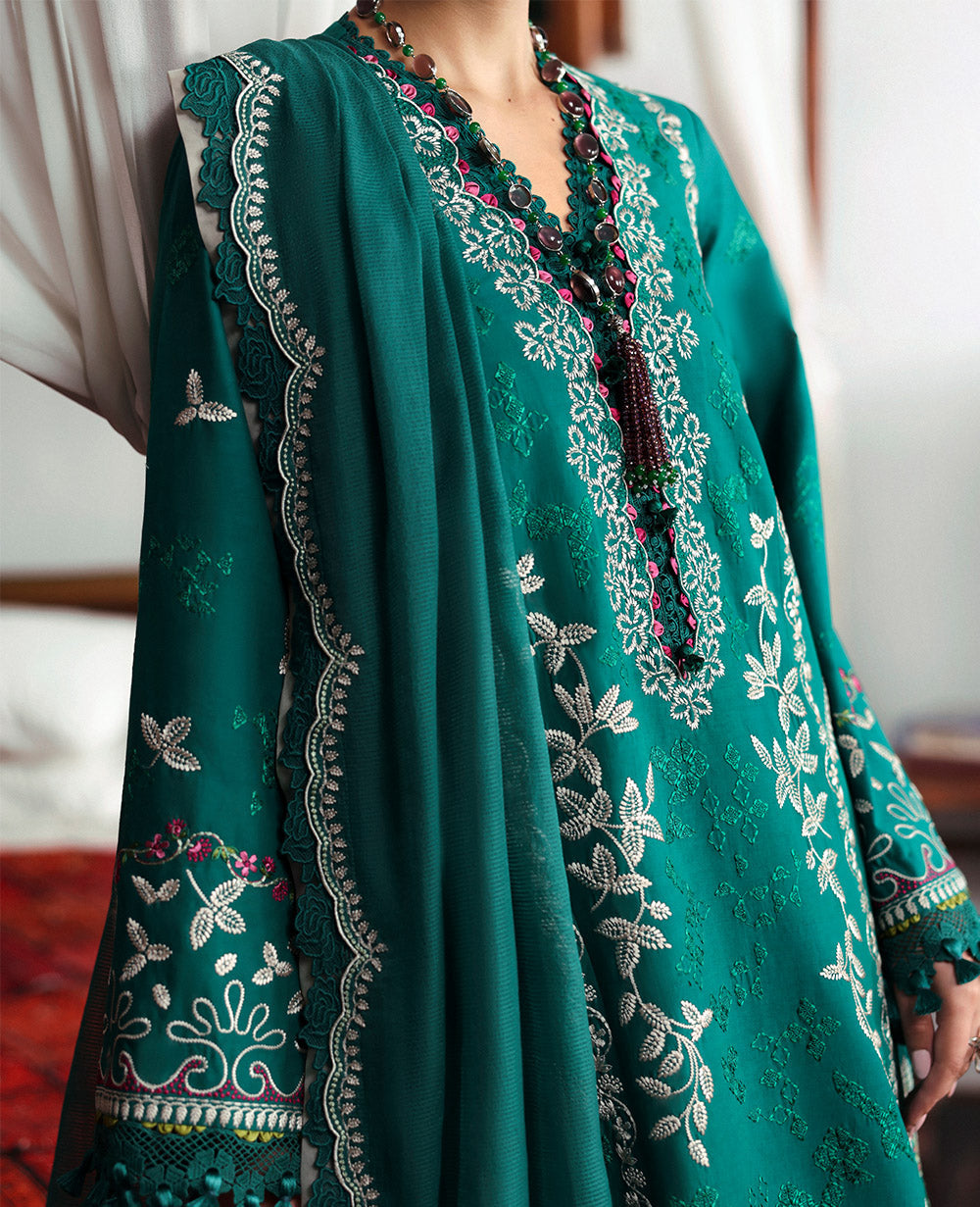 Republic Womenswear | Talia Luxury Lawn 25 | D8-B - Nia - House Of Hania