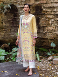 Roheenaz | Dahlia Embroidered Lawn 24 | Daffodil - House Of Hania