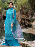 Roheenaz | Dahlia Embroidered Lawn 24 | Delphinium - House Of Hania