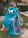 Roheenaz | Dahlia Embroidered Lawn 24 | Delphinium - House Of Hania