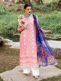 Roheenaz | Dahlia Embroidered Lawn 24 | Orchid - House Of Hania