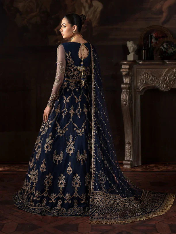Rouge by Zarif Embroidered Net 3Pc Suit ZRW-04 LAVINIA - House Of Hania